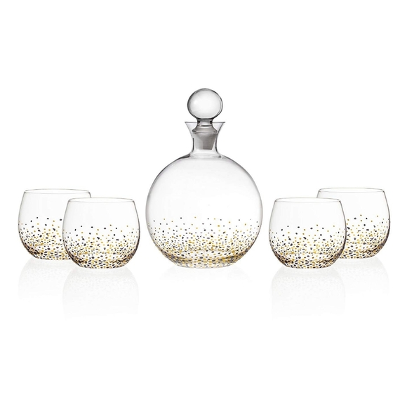 Fitz and Floyd Other - NIB FITZ & FLOYD Rocks Glasses Confetti Set of 4